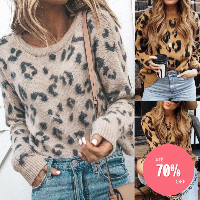 Suéter Leopardo