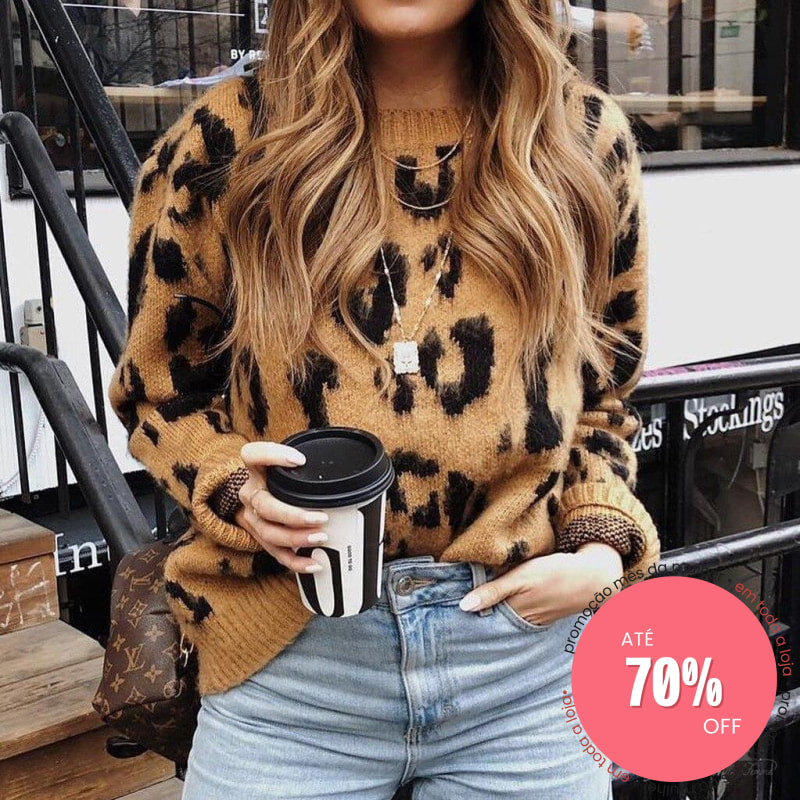 Suéter Leopardo